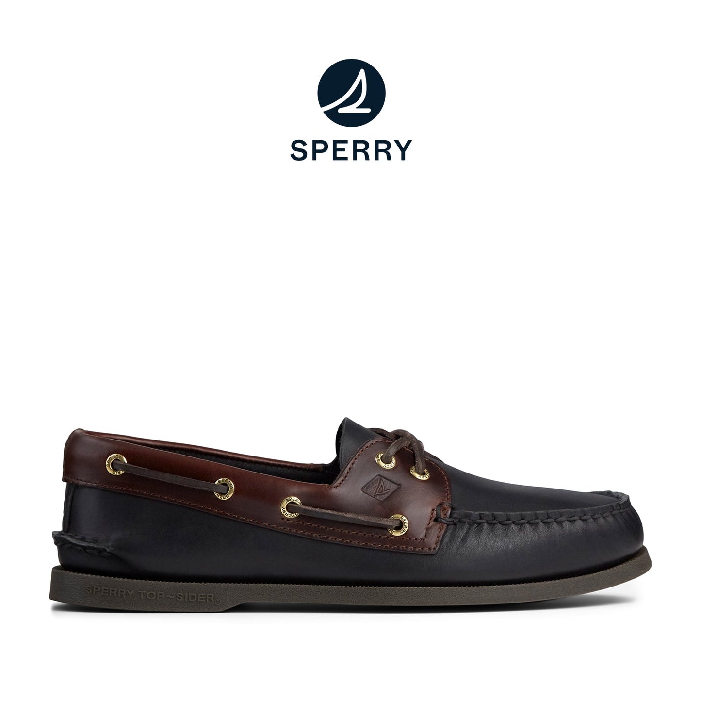 Sperry Men's Authentic Original™ Amaretto Boat Shoes Topsider - Black (M103983610)