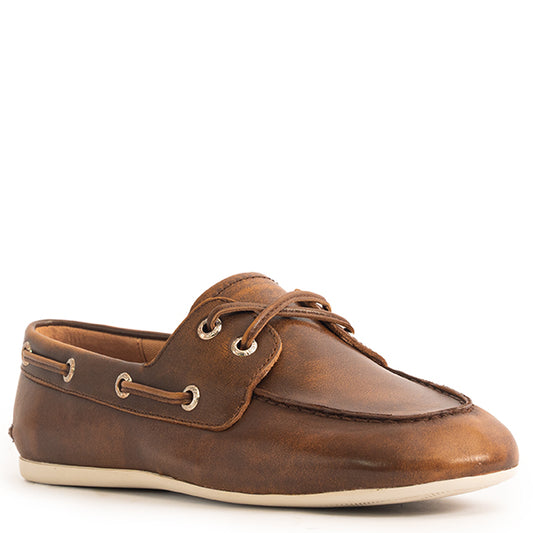 Sperry Women's Slimboat Leather - Tan (L10391923)