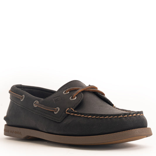 Sperry Men's Authentic Original™ 2 Eye Crosslace Boat Shoes - Other Black (M10410722)