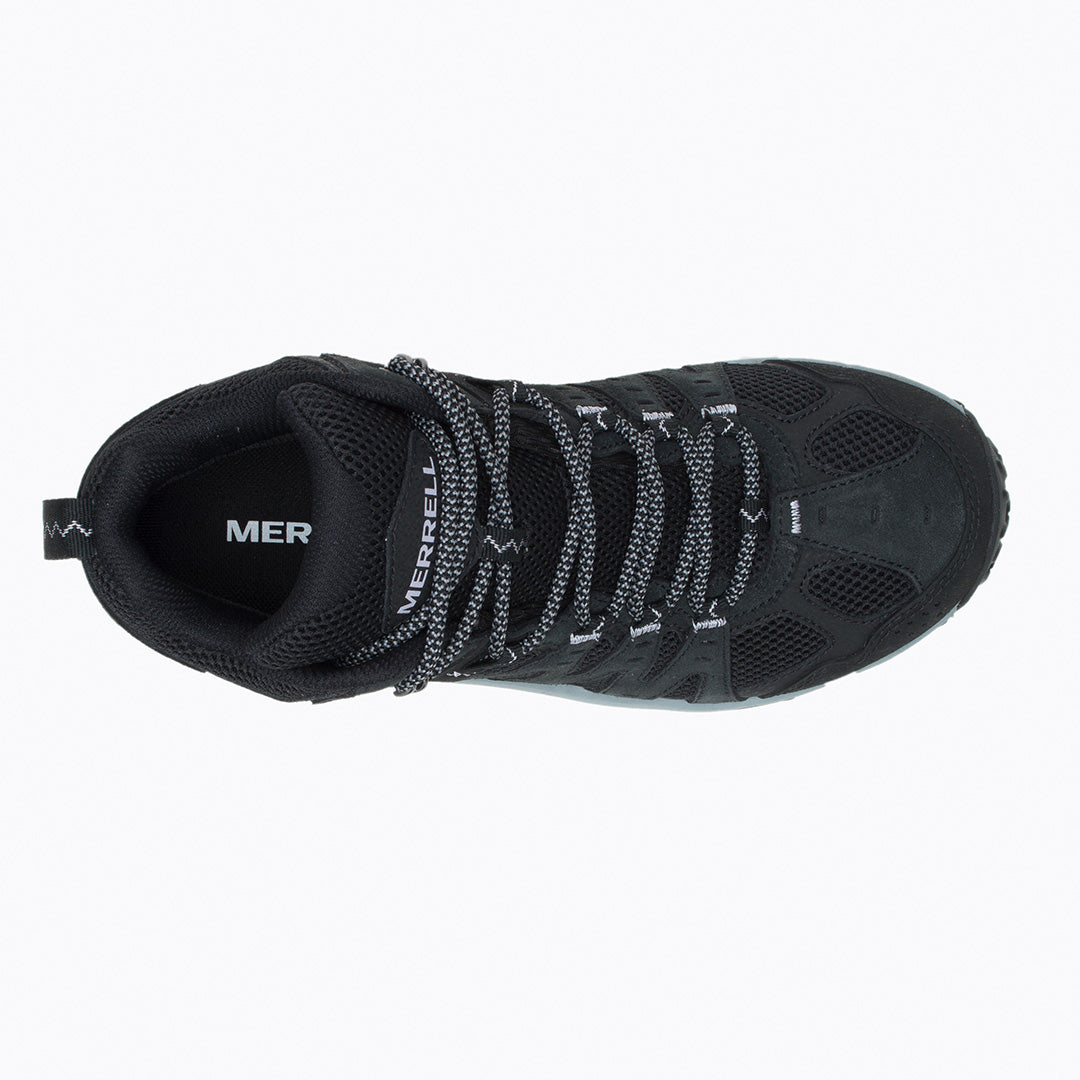 Merrell Accentor 3 Mid Waterproof-Black Womens Hiking Shoes