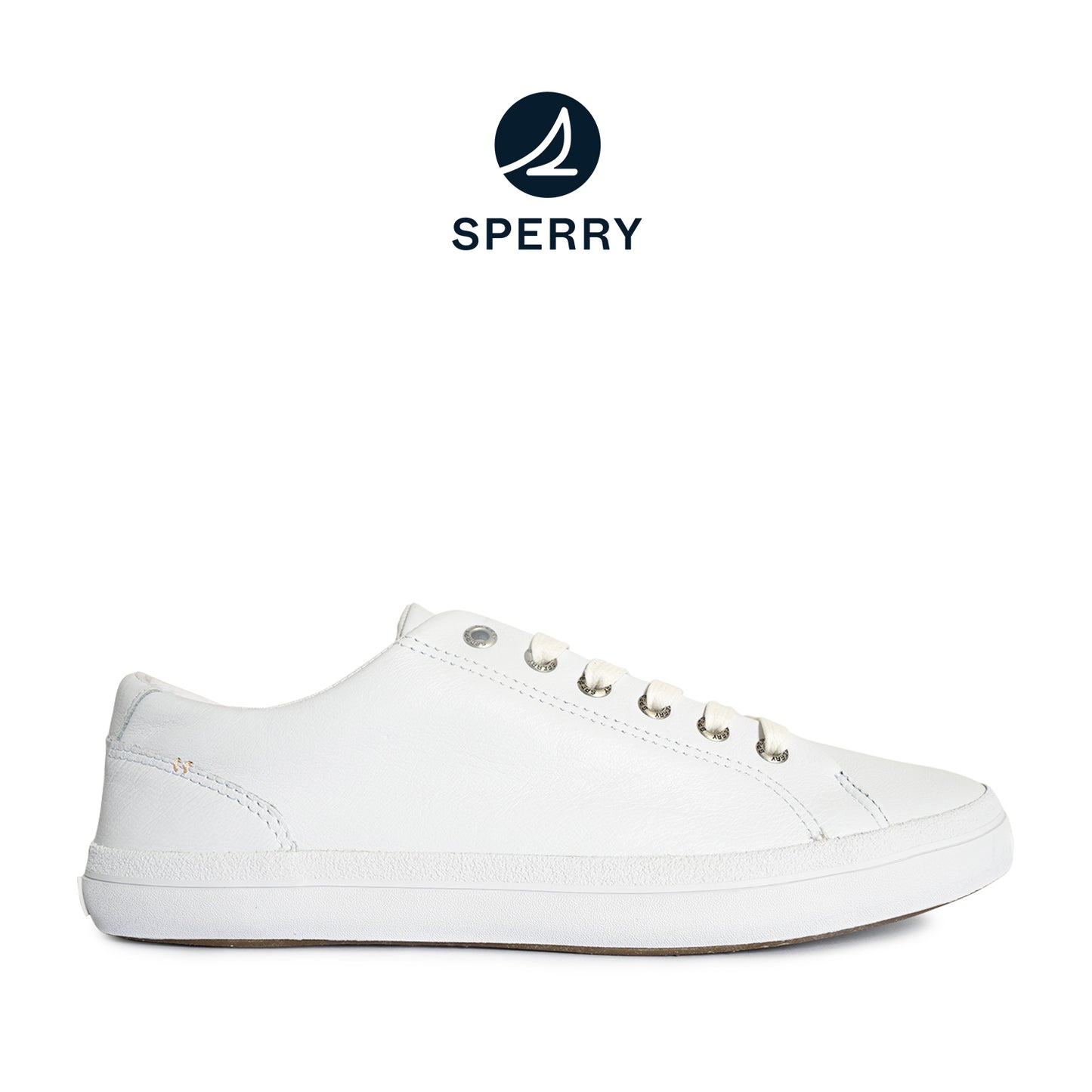 Sperry Men's Striper II Leather Sneakers - White (M139349040)