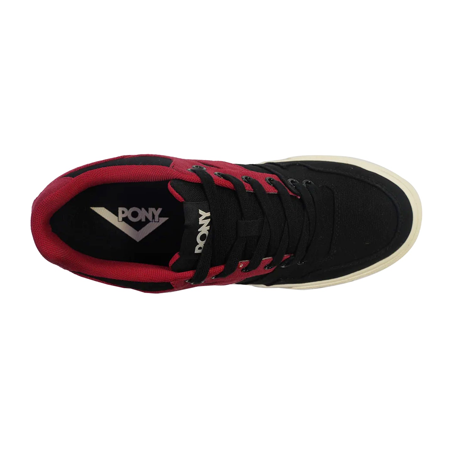 Pony Men's - Atop (Black/Red Dhalia)