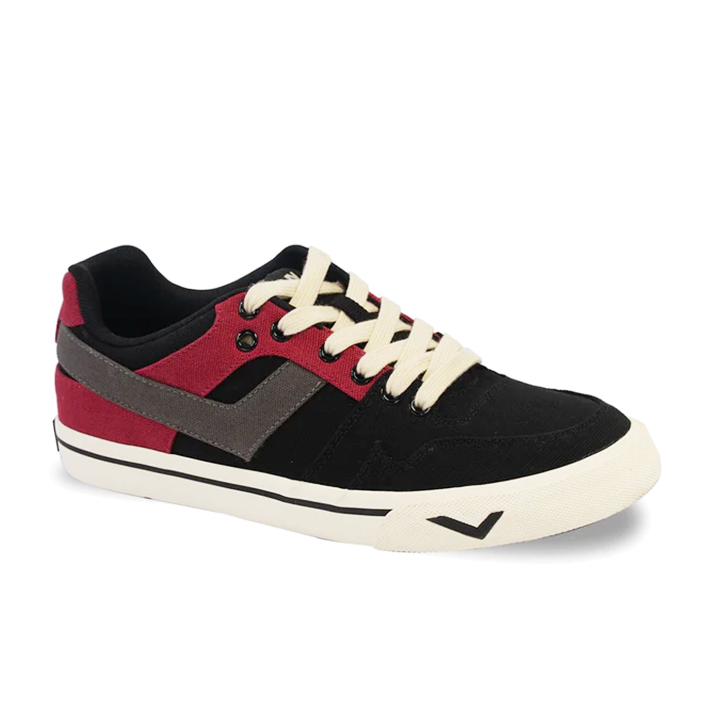 Pony Men's - Atop (Black/Dark Gull Gray/Red Dhalia)