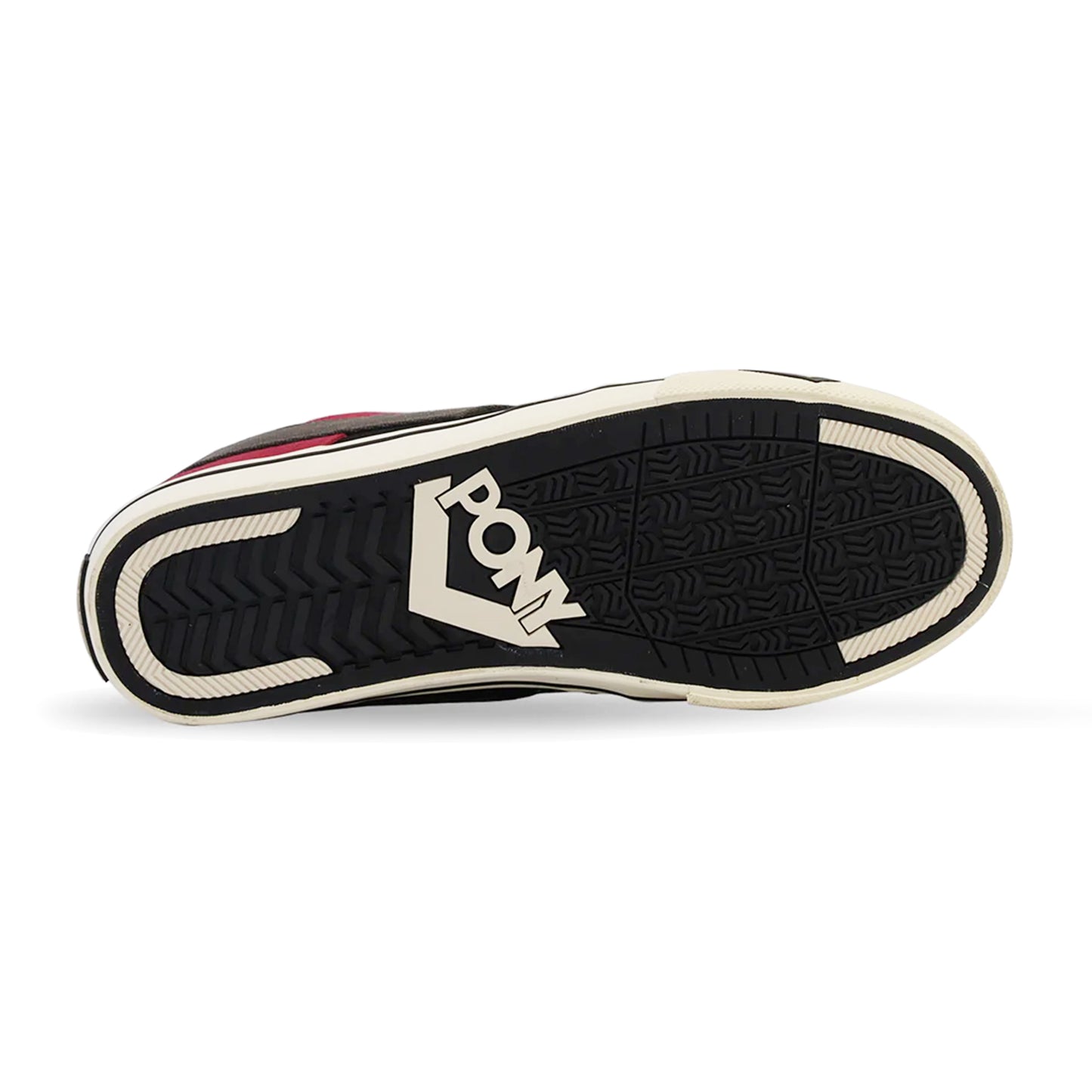 Pony Men's - Atop (Black/Dark Gull Gray/Red Dhalia)