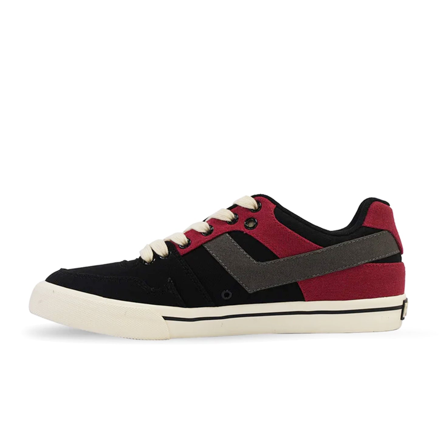Pony Men's - Atop (Black/Dark Gull Gray/Red Dhalia)