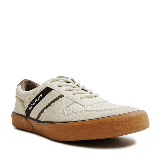 Sperry Men's Halyard Retro II Sneakers - Brown/Gum (25F03451)