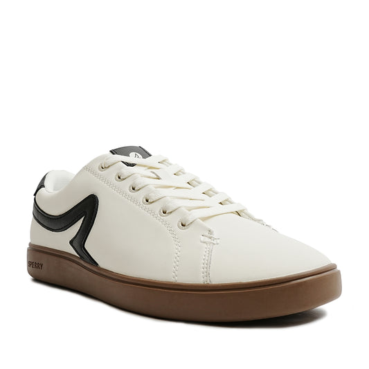 Sperry Men's Sandy 90 Sneakers - Off White/Black/Gum (25F03521)