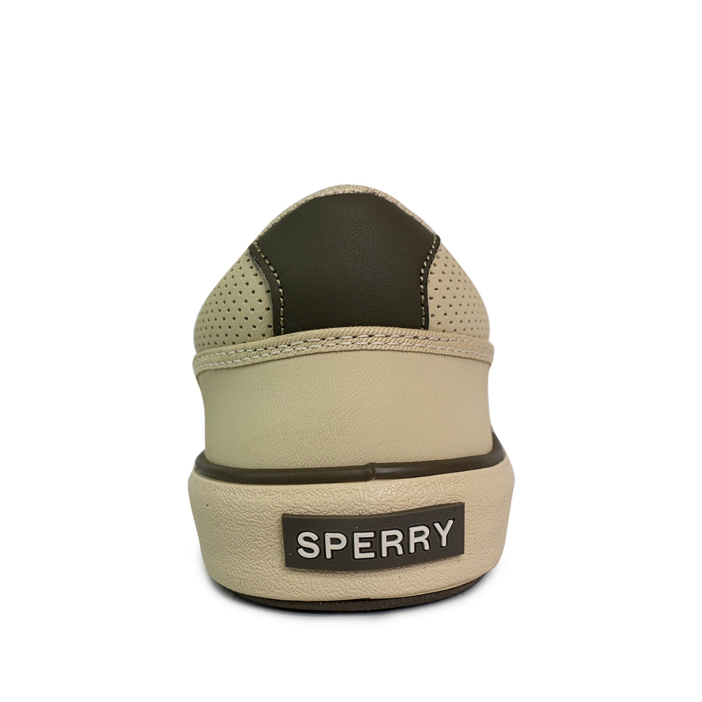 Sperry Men's Halyard Retro II Sneakers - Off-White/Olive/Khaki (25S00541)