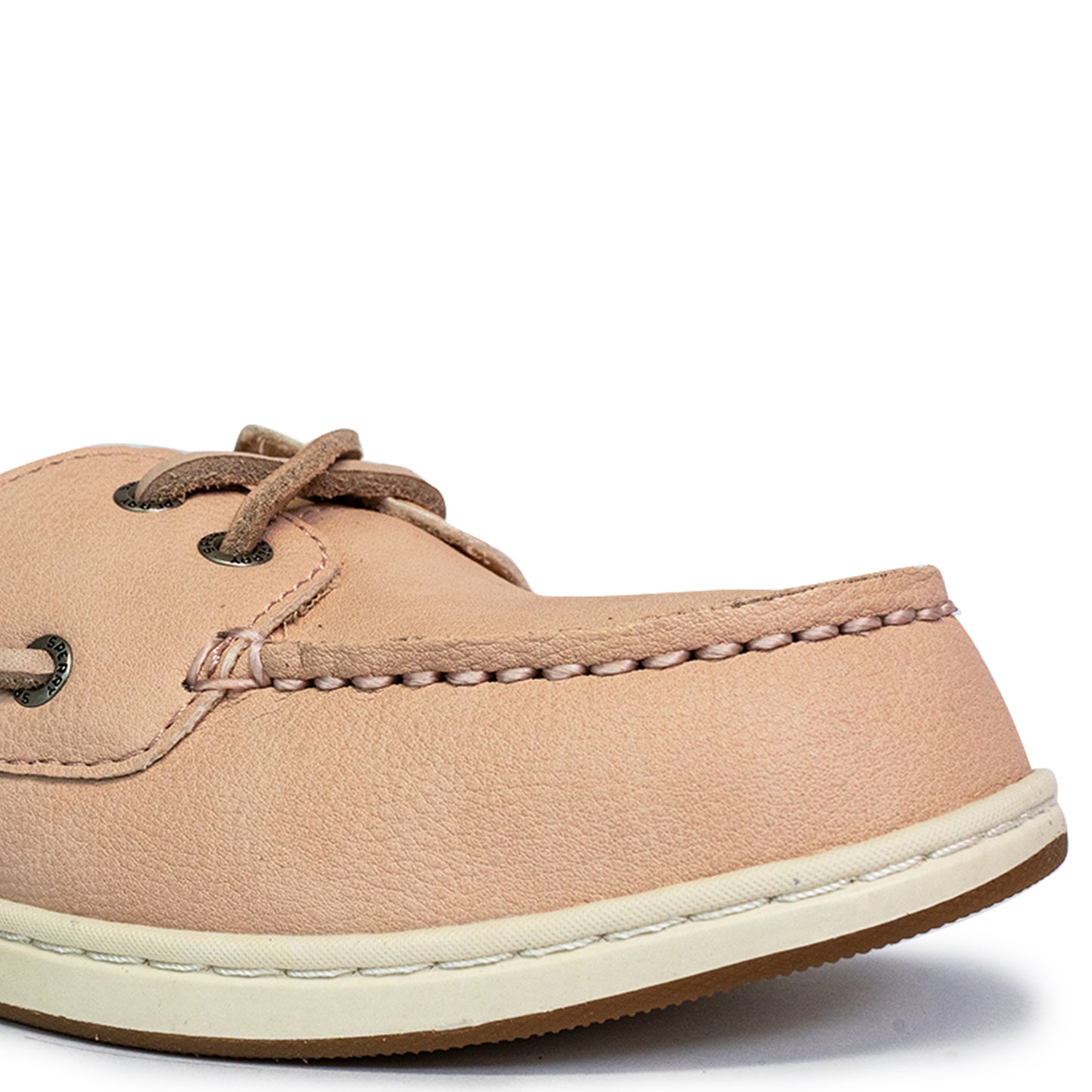 Sperry Women's Authentic Original™ Jewelfish 1-Eye Leather Boat Shoes Topsider - Rose Dust/Off White (25S00722)