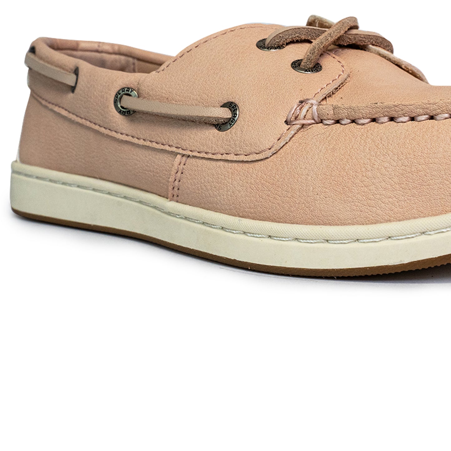 Sperry Women's Authentic Original™ Jewelfish 1-Eye Leather Boat Shoes Topsider - Rose Dust/Off White (25S00722)