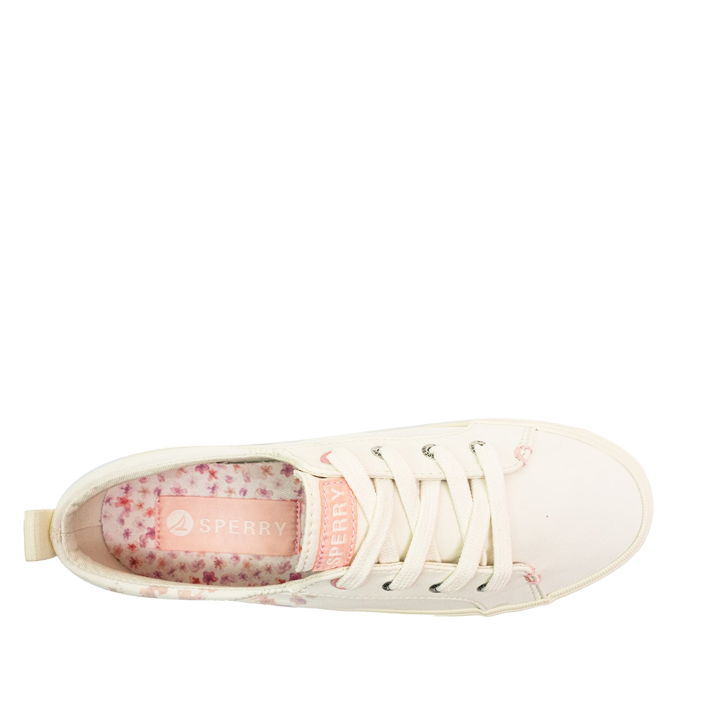 Sperry Women's Crest Platform II Sneakers - Light Beige/Sakura (25S00902)