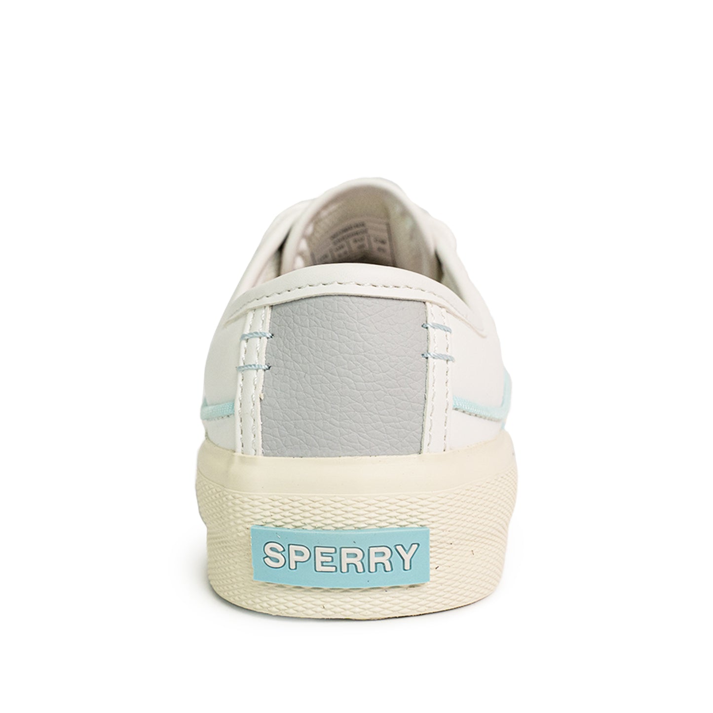 Sperry Women's Soletide Leather Sneakers - White/Blue (25S00932)