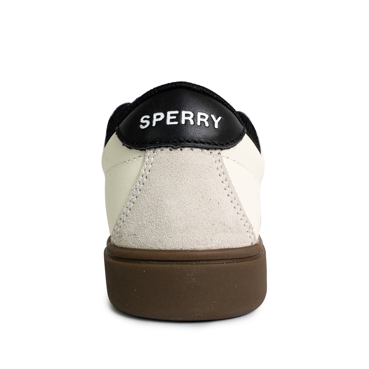 Sperry Women's Pier 90 Leather Sneakers - Off White/Black/Gum (25S00972)