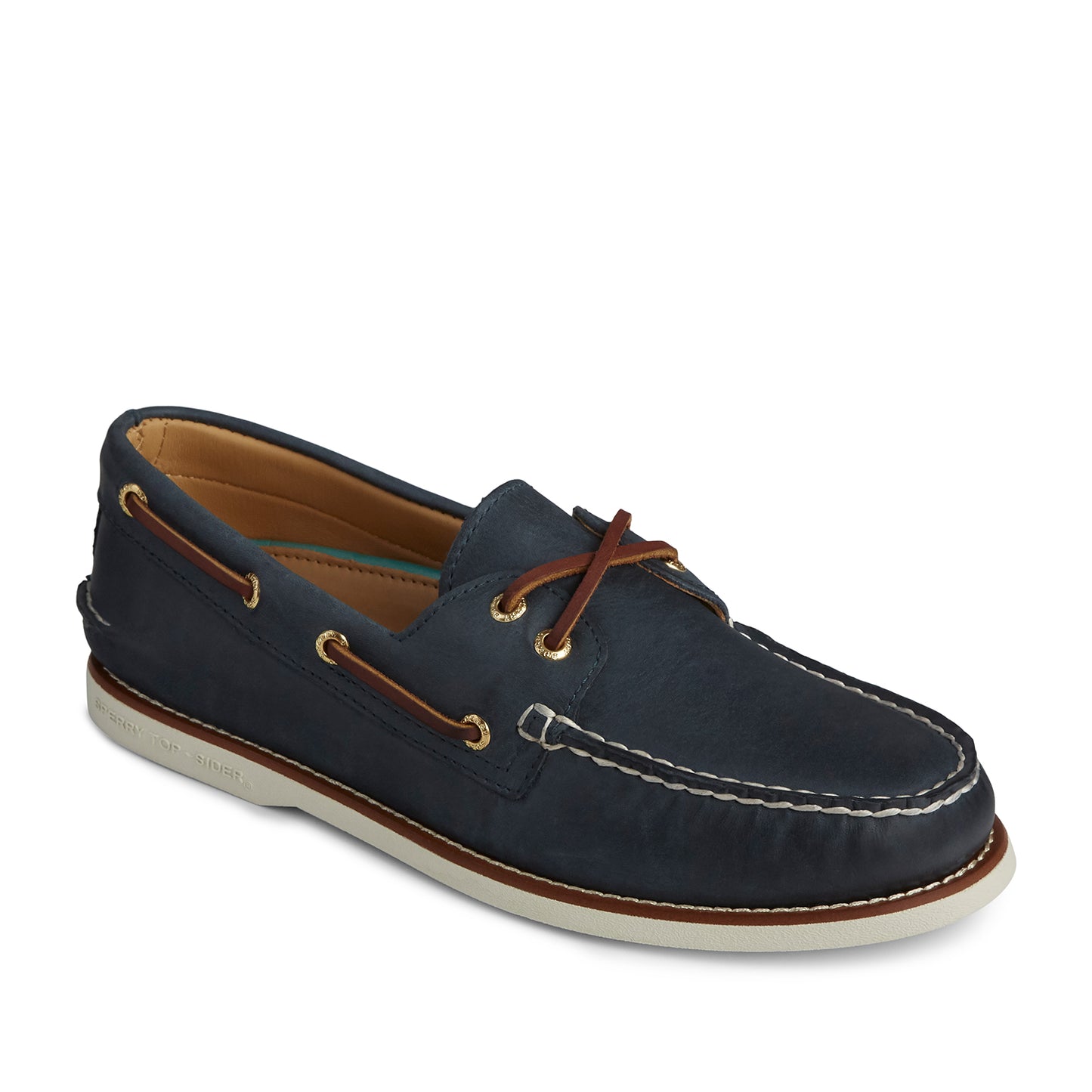 Sperry Men's Gold Authentic Original™ 2-Eye Boat Shoes Topsider - Navy (10398459)