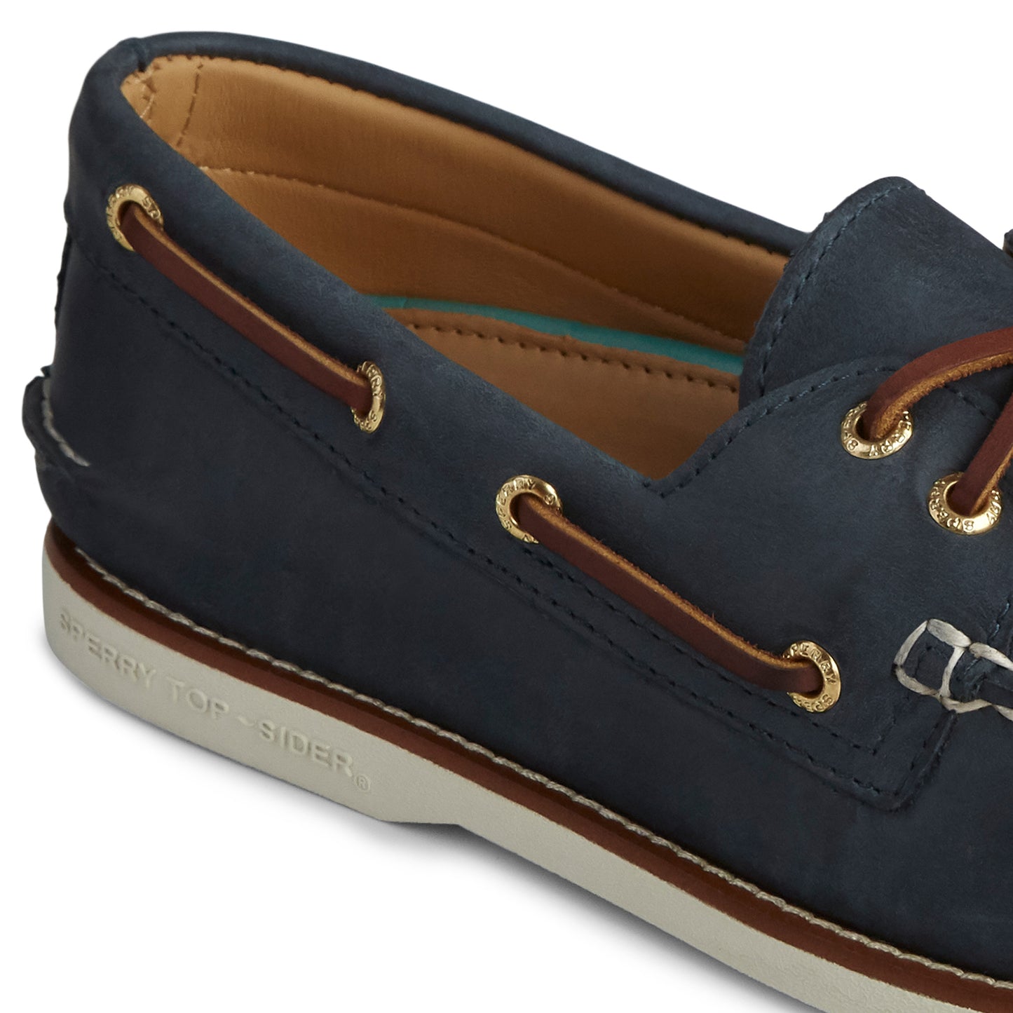 Sperry Men's Gold Authentic Original™ 2-Eye Boat Shoes Topsider - Navy (10398459)