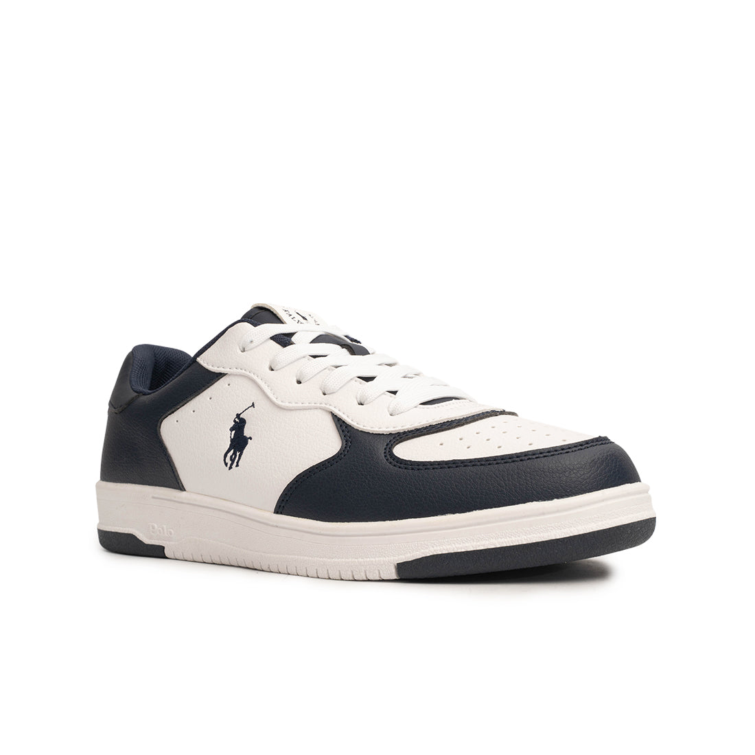 Polo Masters Court Sneaker-White/Navy (124710)