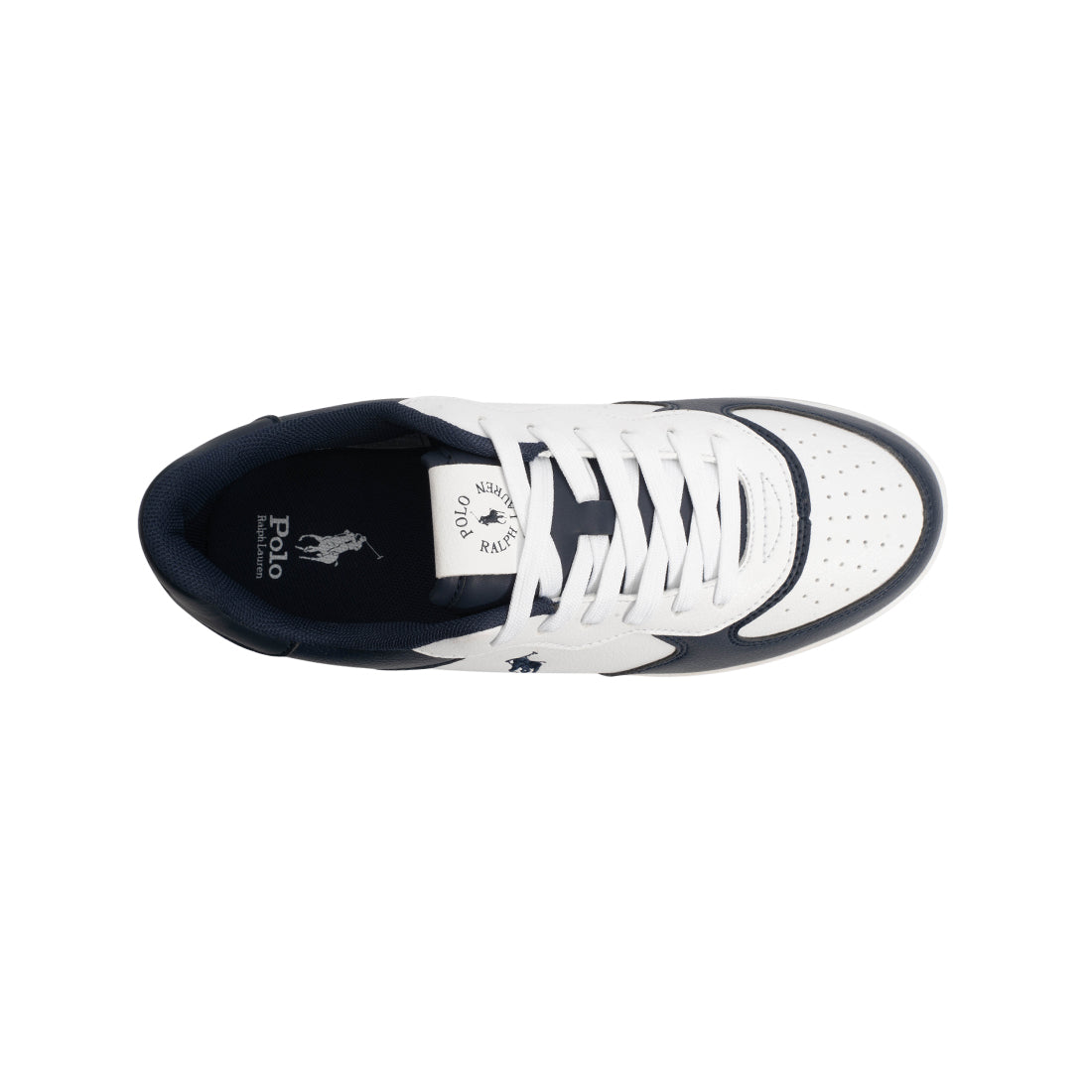 Polo Masters Court Sneaker-White/Navy (124710)