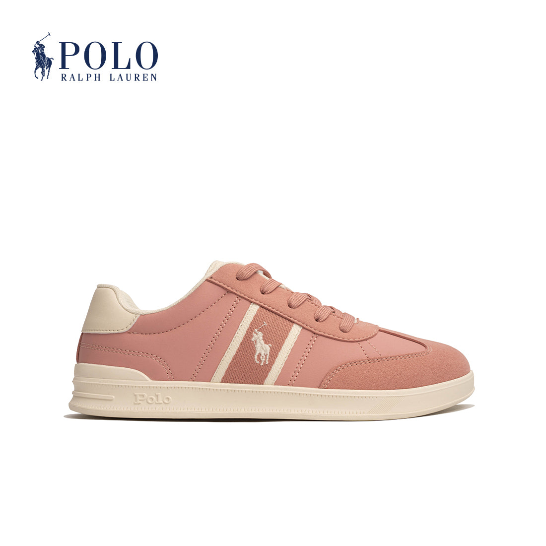 Polo Heritage Court Iii T-Toe Sneaker-Rose (125368)
