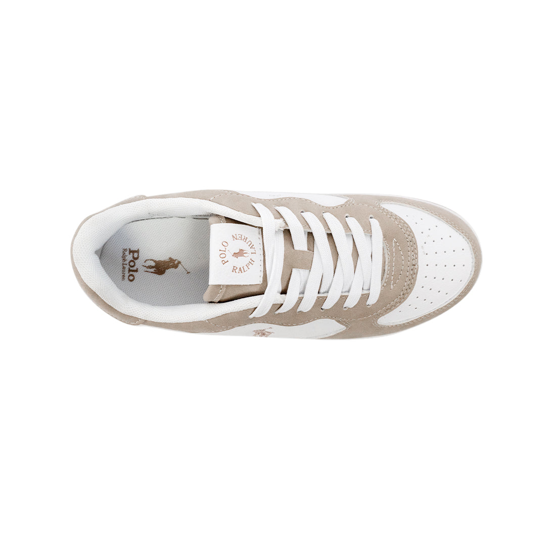 Polo Masters Court Sneaker - White/Khaki (243710)