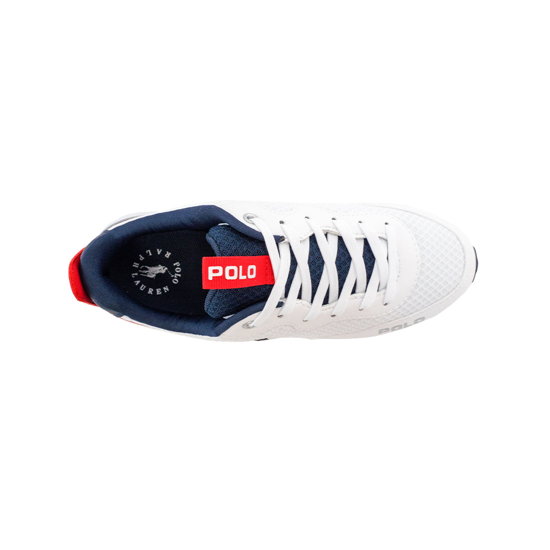 Polo Trainer Sport Sneaker White/Navy (244410)