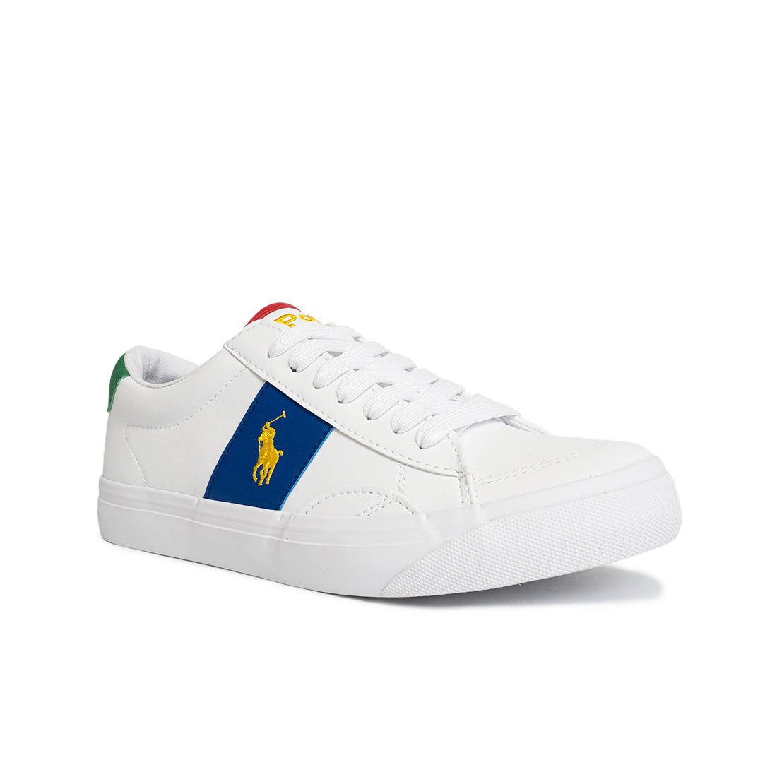 Polo Ryley 25SS Sneaker - White/Multi/Gold (2447102)