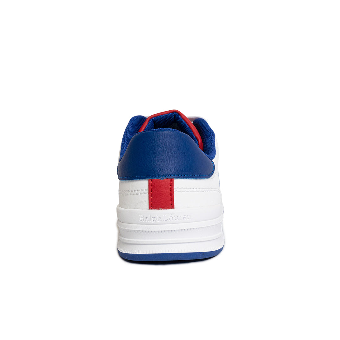 Polo Heritage Court III T-Toe Sneaker - White/Royal/Red (2475103)