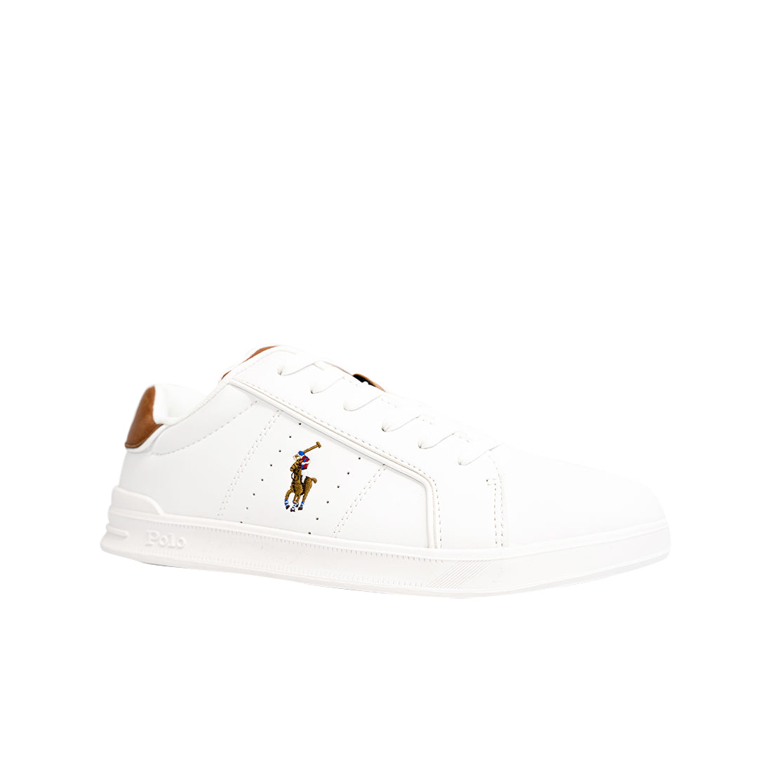Polo Ryley Sneaker- White/Tan (565100)