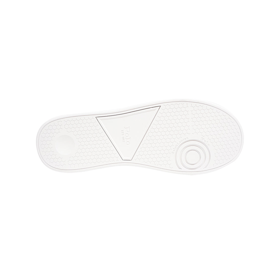 Polo Heritage Court III Sneaker- White/Gold (591100)