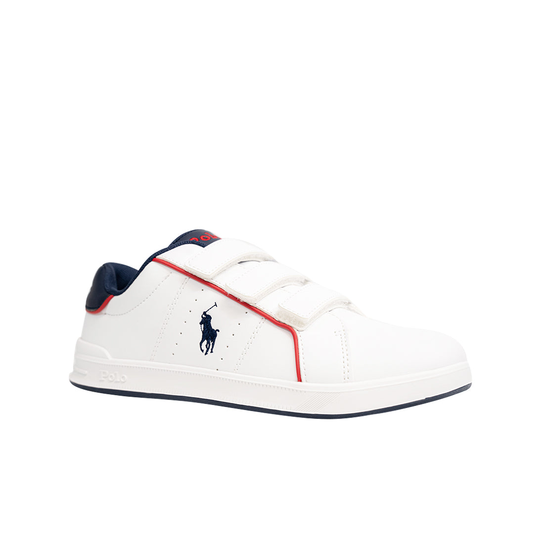 Polo Heritage Court III Ez Sneaker- White/Navy (595100)