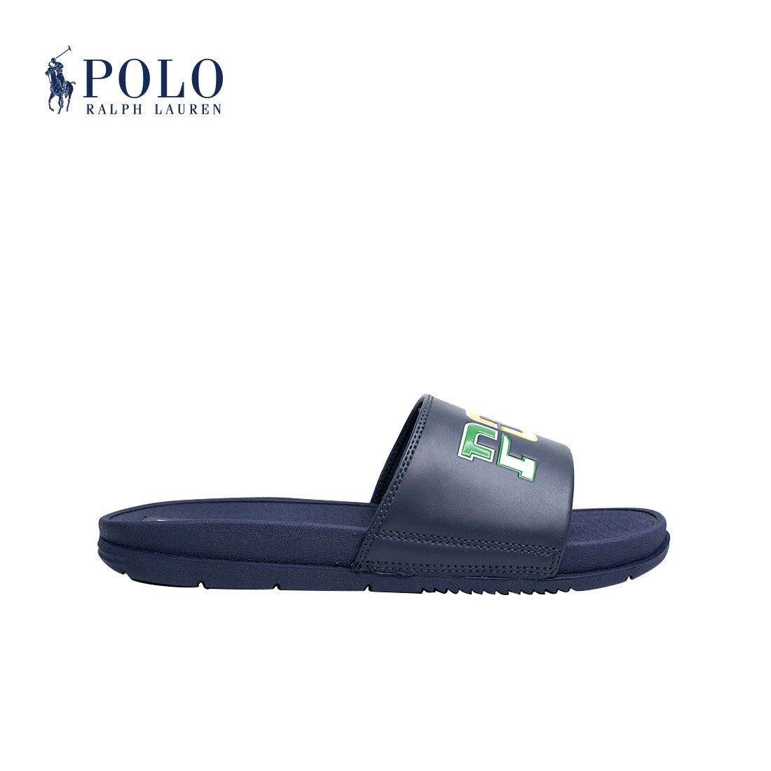Polo Fairview Polo Graphic Sandals- Navy/Multi (618410)