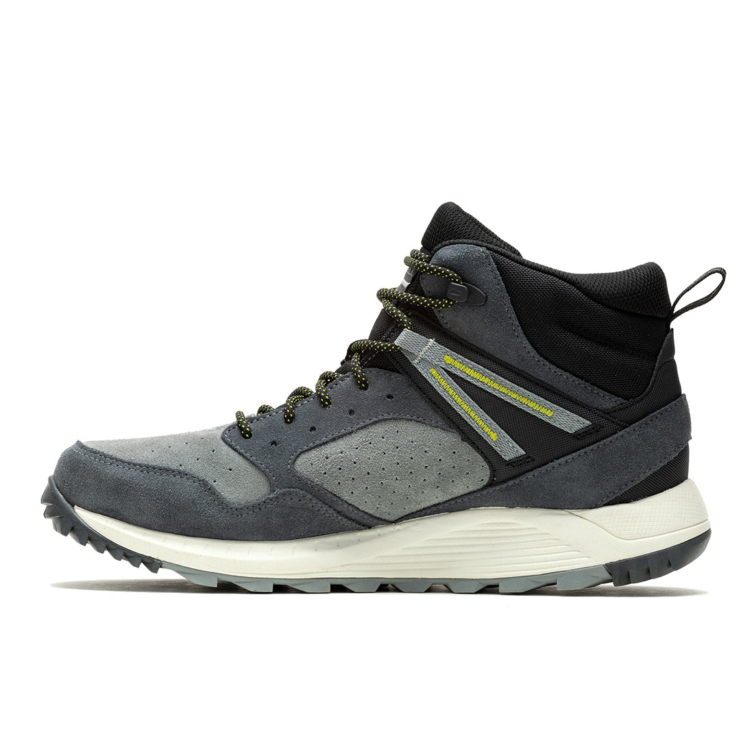 Merrell Wildwood Mid Ltr Waterproof - Granite Mens Trail Running Shoes