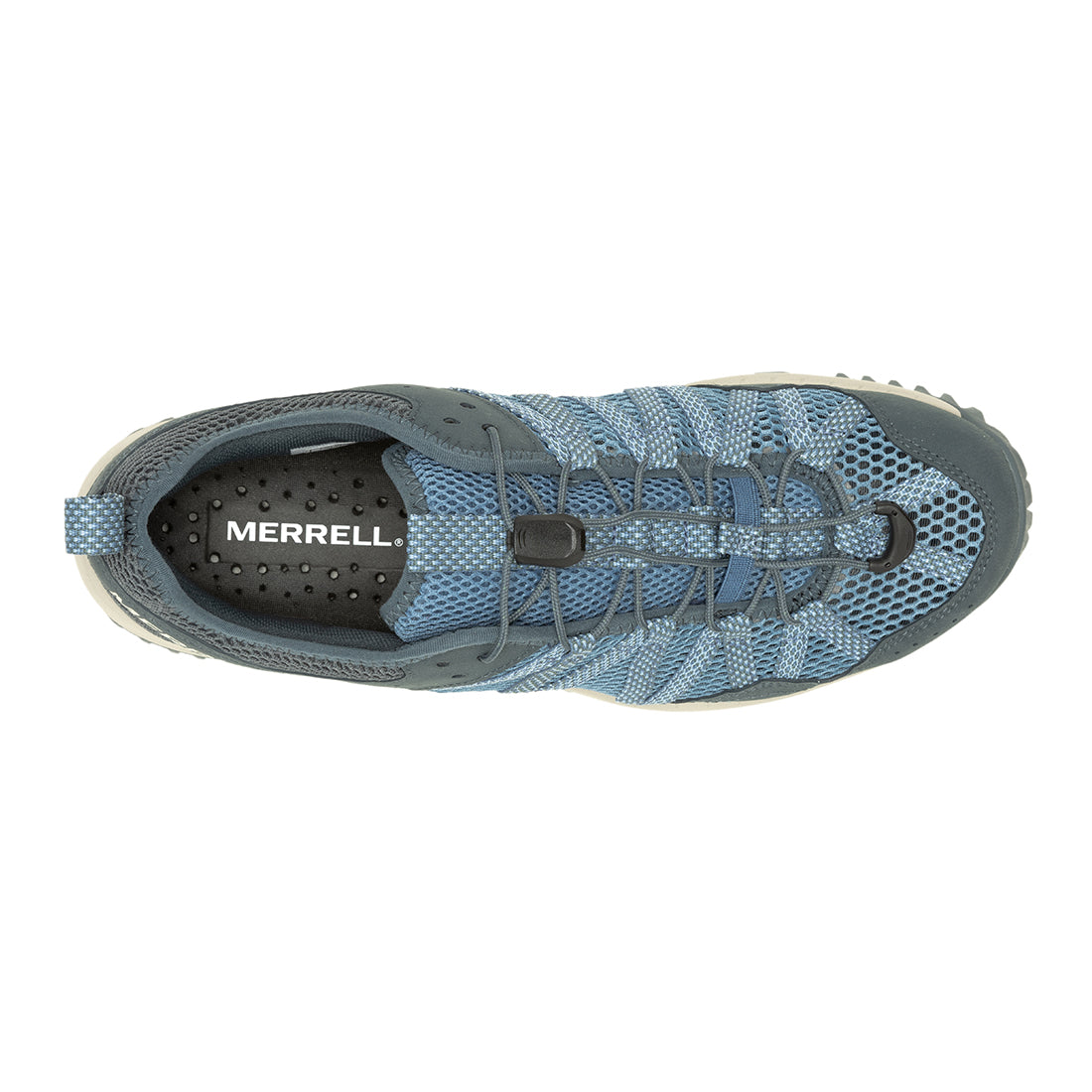 Merrell Wildwood Aerosport– Steel Blue/Slate Mens Hydro Hiking Shoes