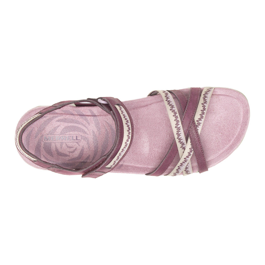 Merrell Terran 3 Cush Cross - Burgundy Womens Sandals Land
