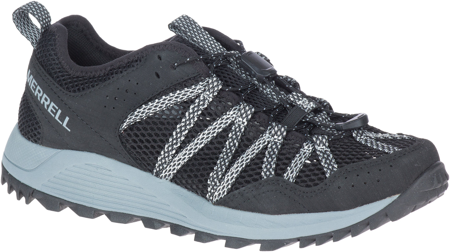 Merrell Wildwood Aerosport-Blk Womens Hydro Hiking Shoes