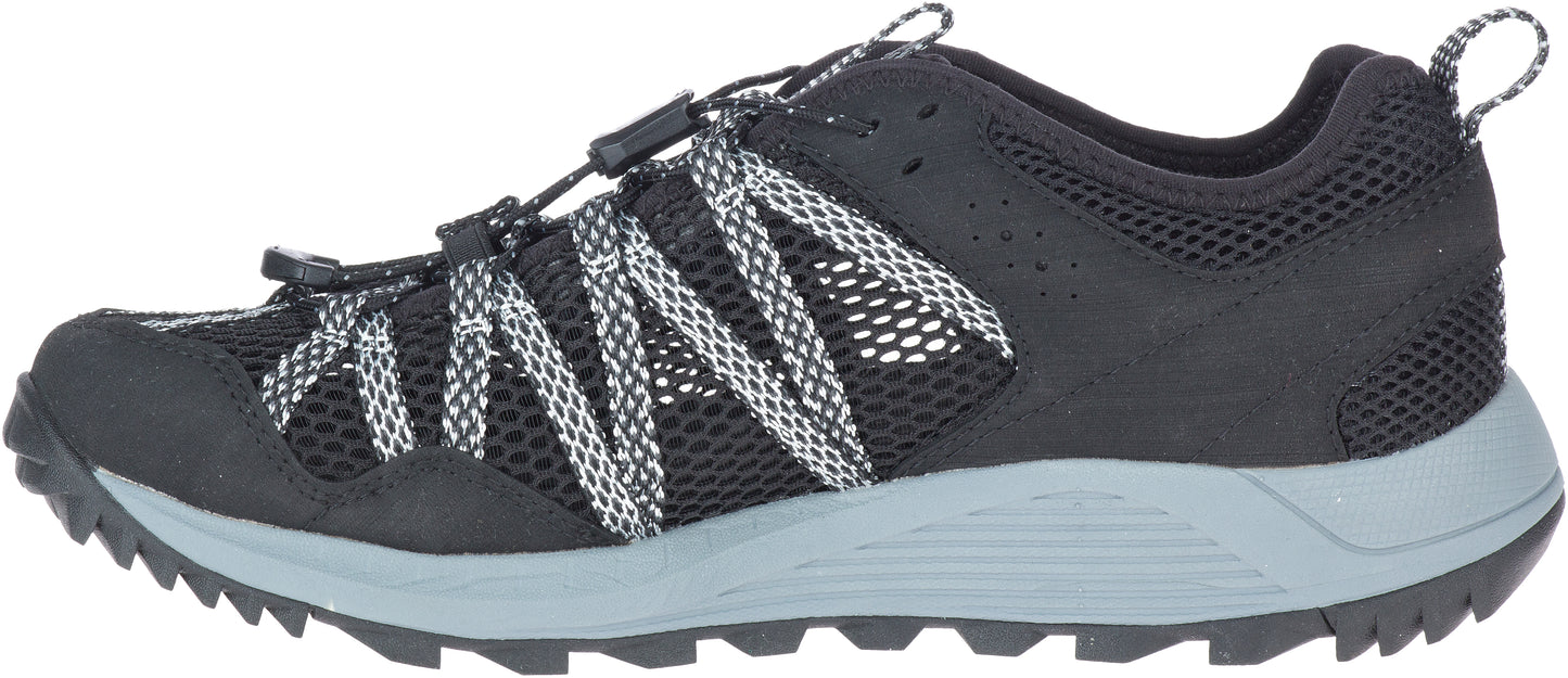 Merrell Wildwood Aerosport-Blk Womens Hydro Hiking Shoes