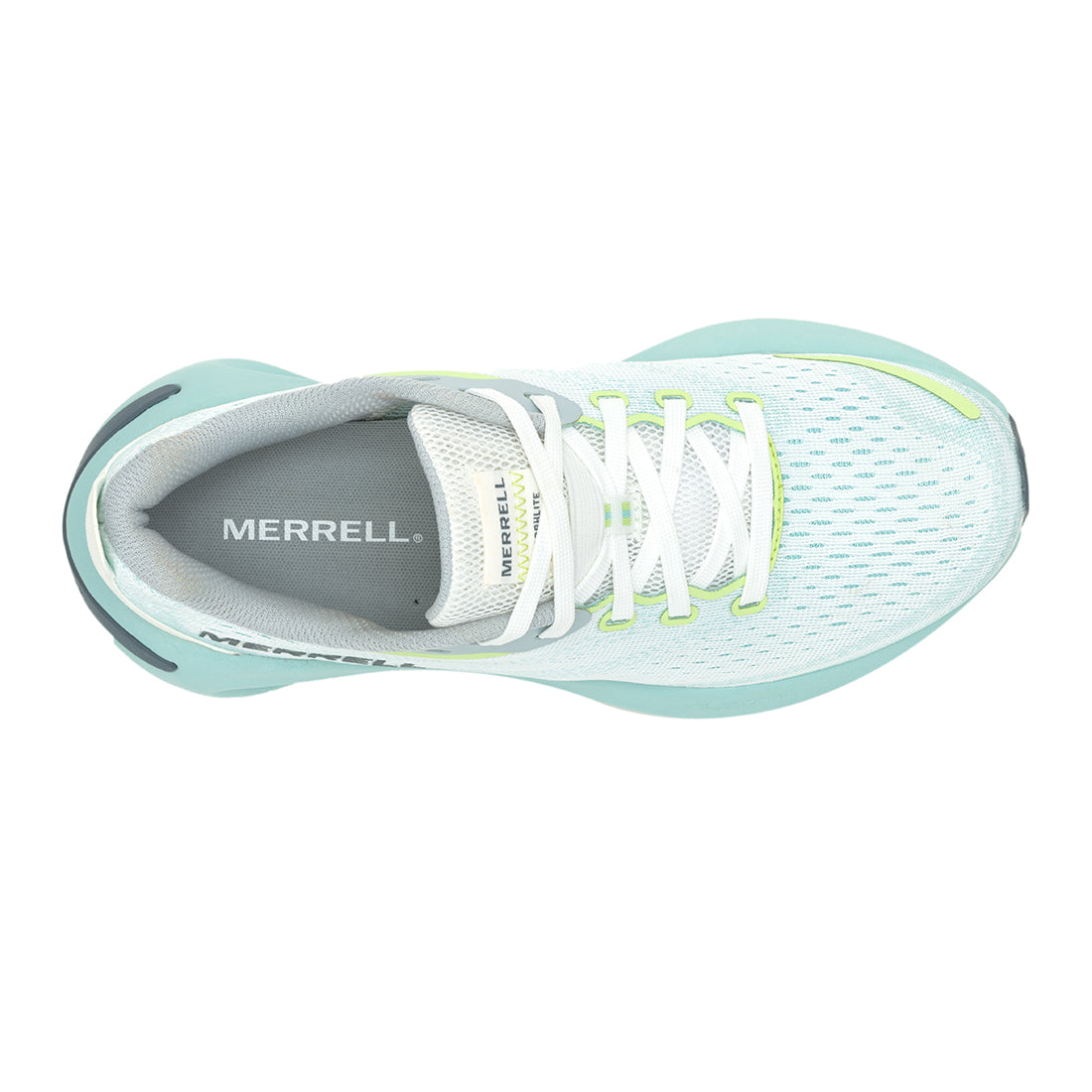 Merrell Morphlite – White/Frost Blue Womens Trail Running Shoes