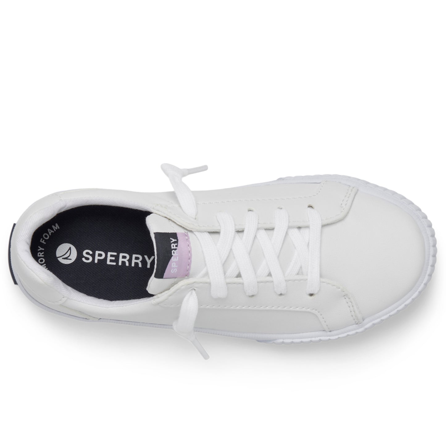 Sperry Kids Bermuda Sneaker White (SCK167751)
