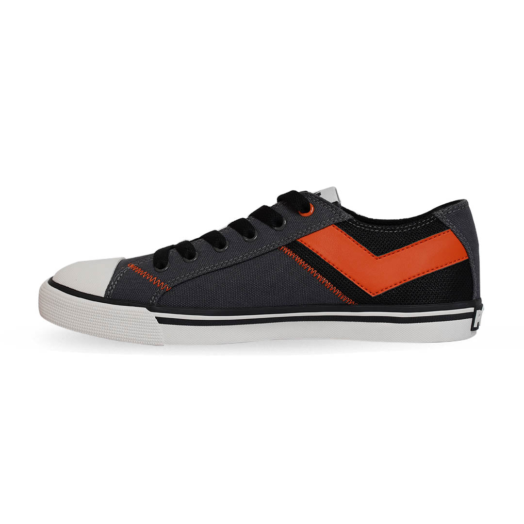 Pony Men's Shooter Low (Pewter/Burnt Orange)