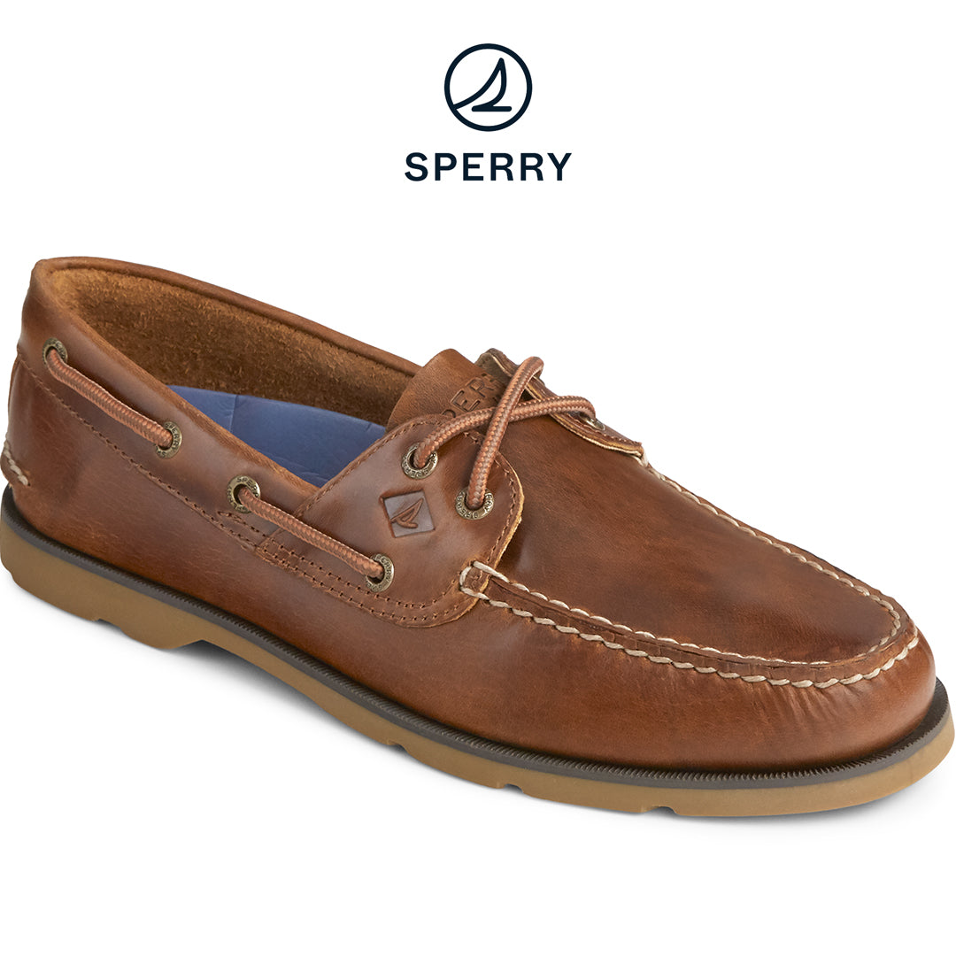 Sperry Men's Leeward Yacht Club Boat Shoe - Tan (STS18231)