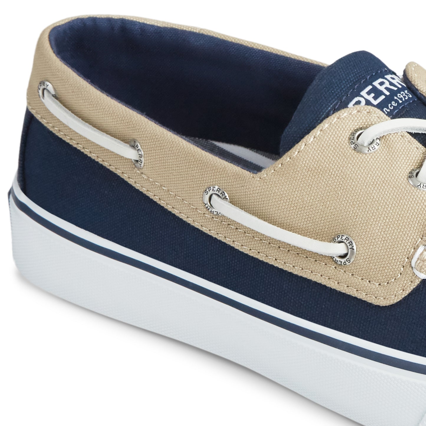 Sperry Men's Bahama II Saturated Sneakers - Navy/Khaki (24F000510)