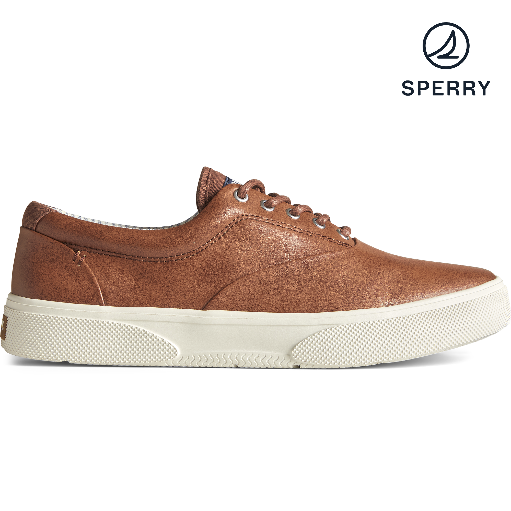 Sperry men's on sale leather sneaker