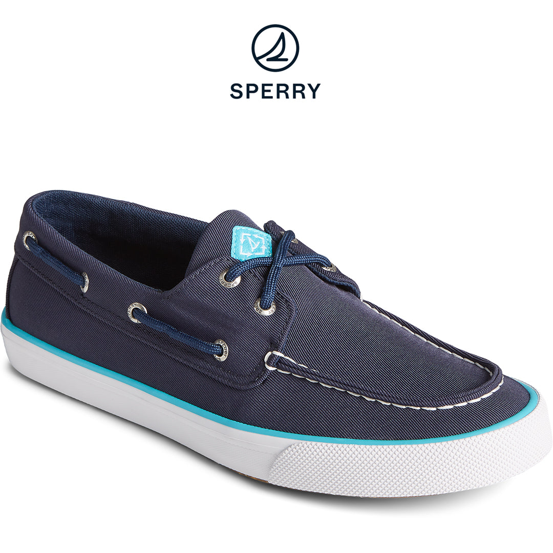Sperry Men's SeaCycled Bahama II Sneaker - Navy (STS23421)