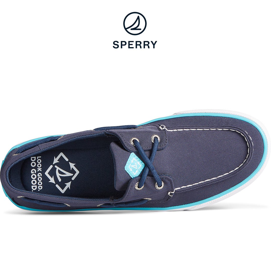 Sperry Men's SeaCycled Bahama II Sneaker - Navy (STS23421)