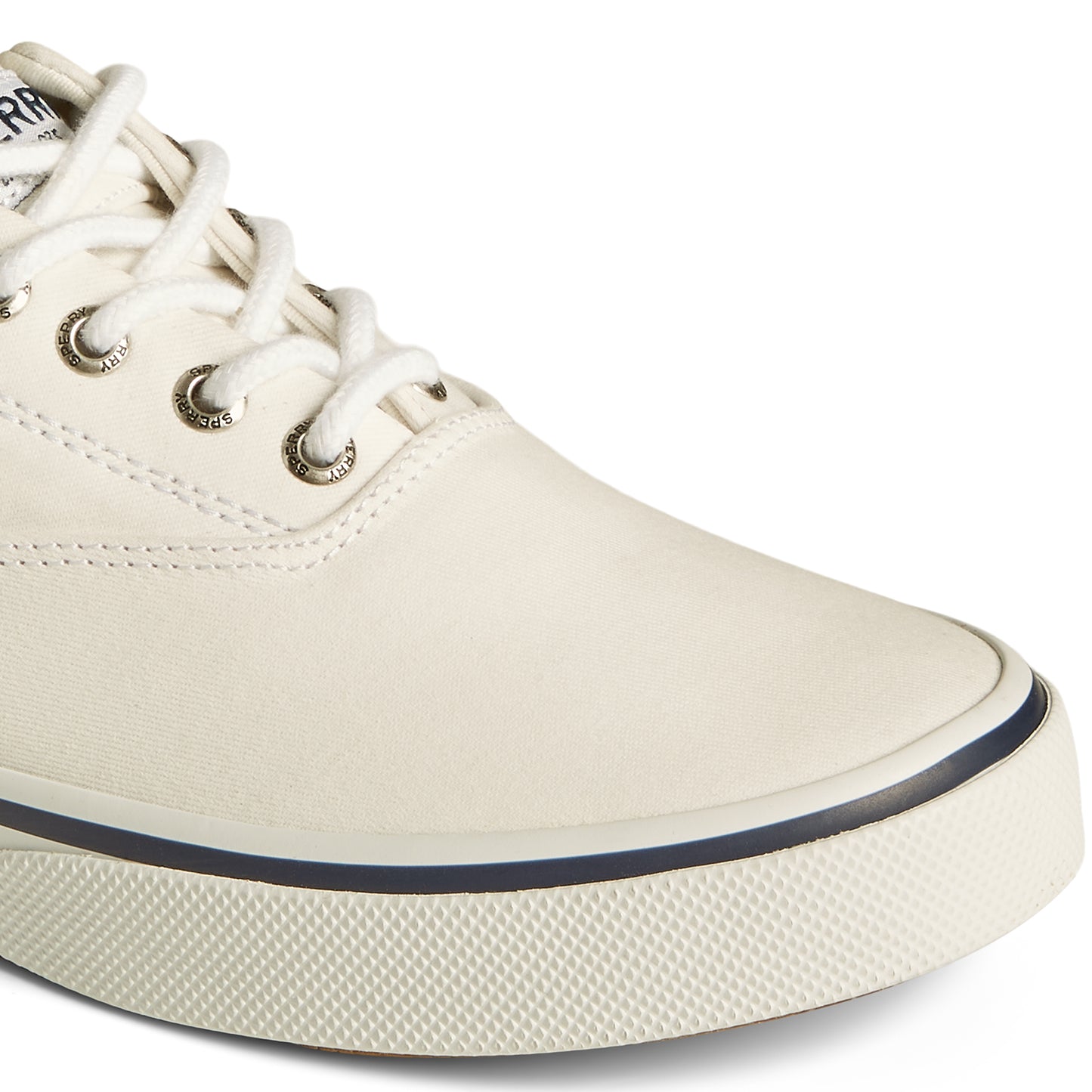Sperry Men's Halyard CVO Saltwashed Sneakers - White (M139350090)