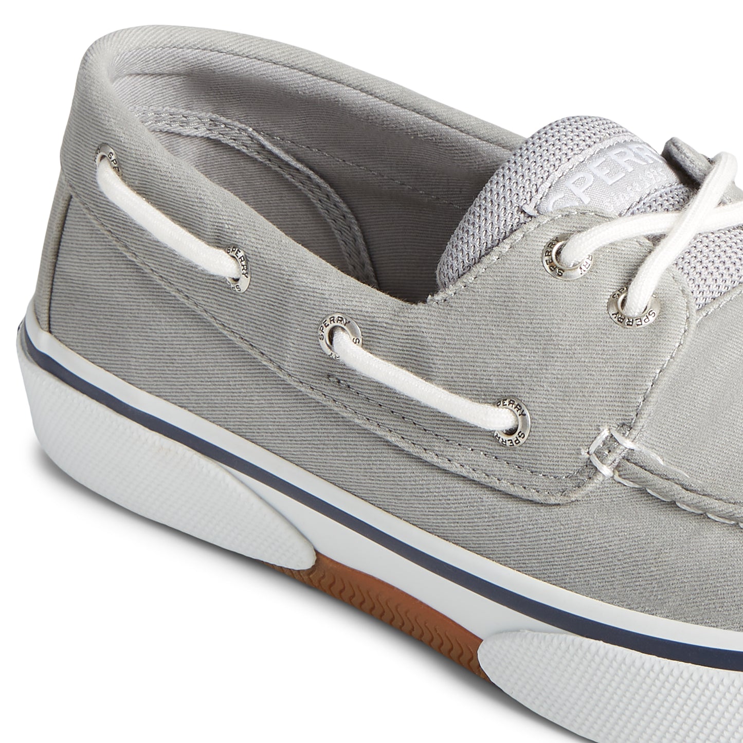 Sperry Men's Halyard 2-Eye Saltwashed Sneakers - Grey (M139351010)