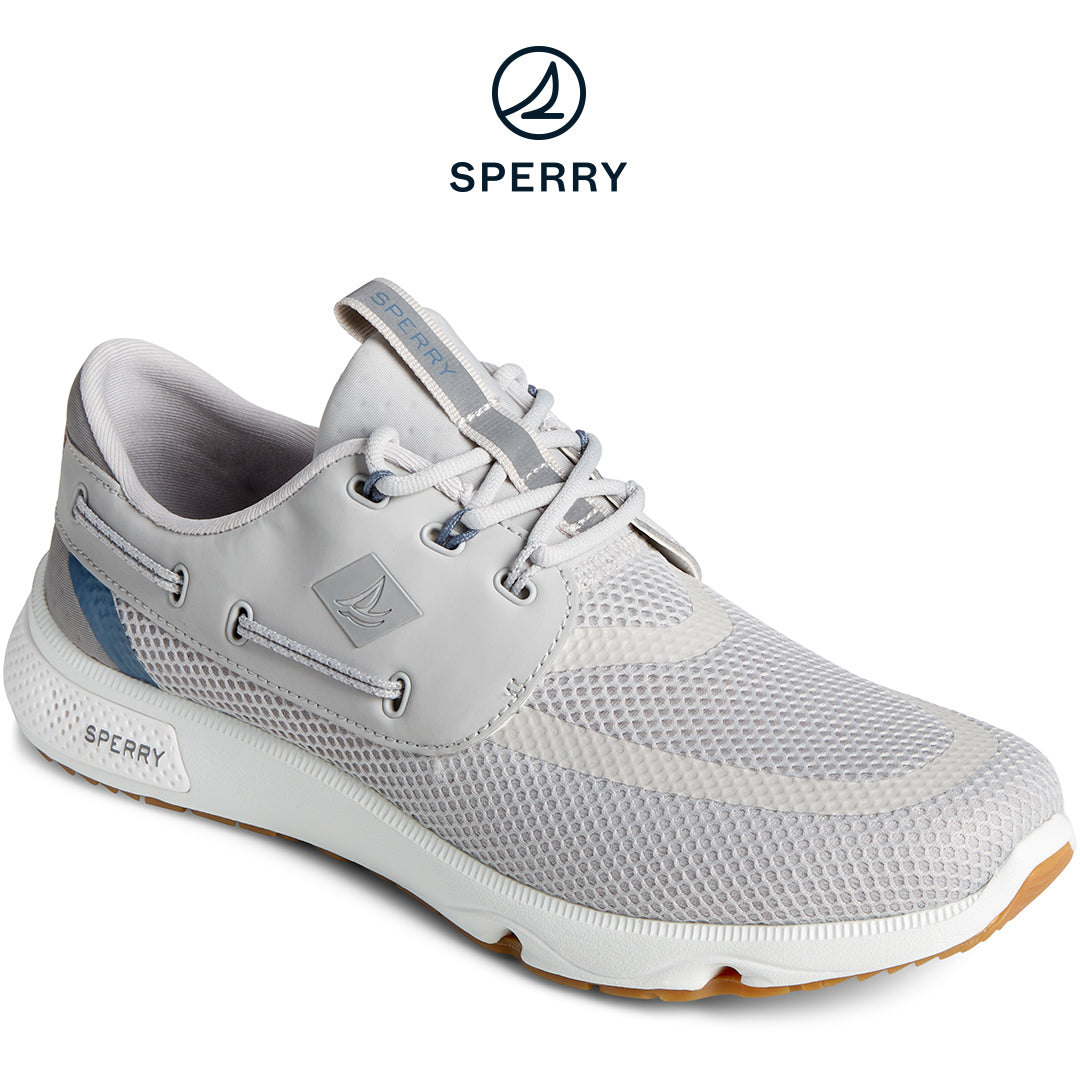 Sperry Women's 7 Seas 3-Eye Sneaker Grey (STS23916)