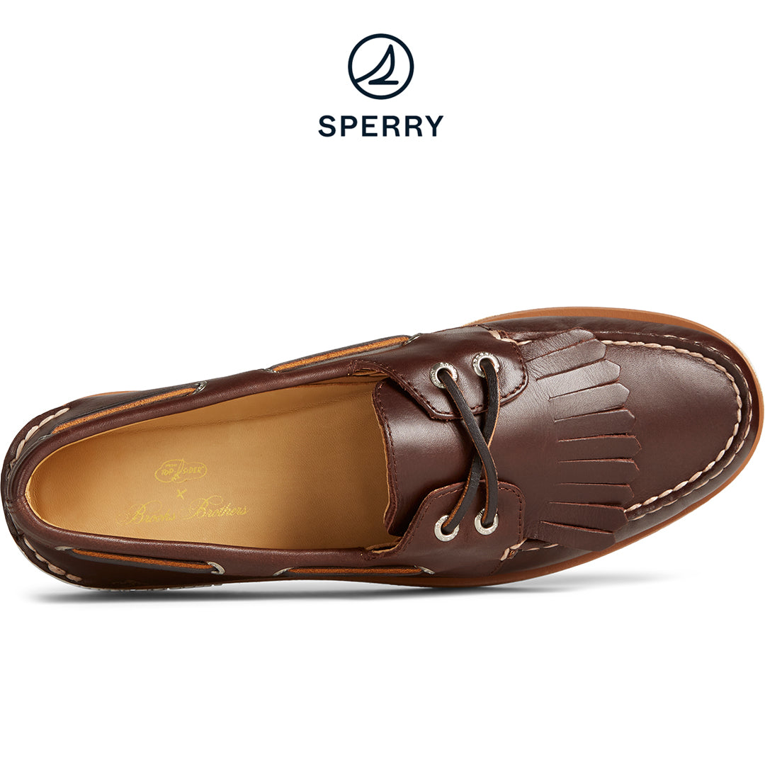 Sperry A/O 2-Eye Kiltie Brooks- Classic Brown (STS24332)