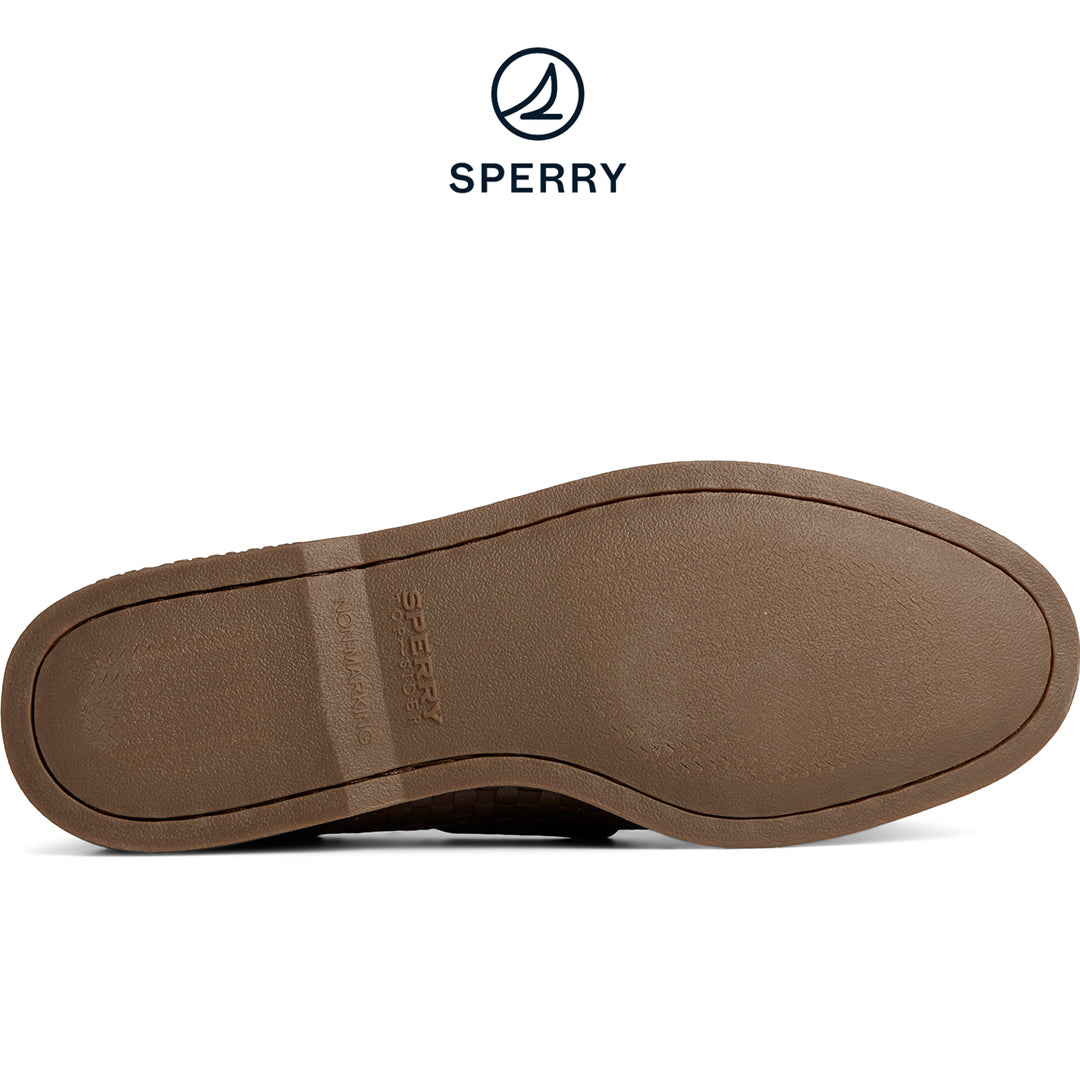 Sperry Men's Authentic Original™ Gold Cup™ Woven Boat Shoe - Brown (STS25052)