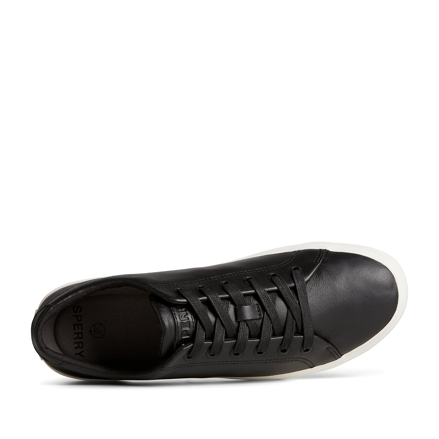 Sperry Men's Striper II Leather Sneakers - Black (M139345630)