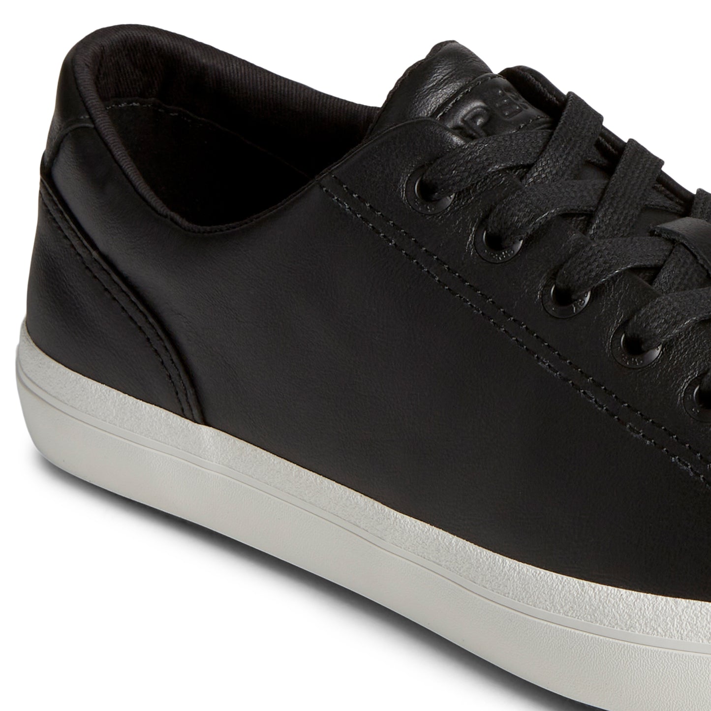 Sperry Men's Striper II Leather Sneakers - Black (M139345630)